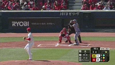【広島対阪神オープン戦】阪神・中川勇斗、広島・髙太一からオープン戦第2号2ランホームラン！リードを3点に広げる！！！！！！！！！！！！！！！