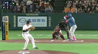 【巨人対日本ハムオープン戦】日本ハム・レイエス、巨人・ハワードからオープン戦第1号先制2ランホームラン！！！！！！！！！！！！！！！！