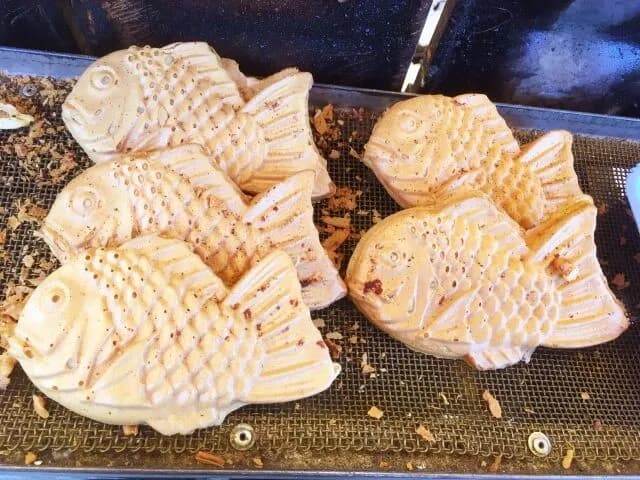 理想のたい焼き5匹セットの内訳