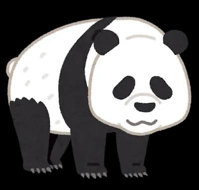 パンダ以外で白黒の動物いる？