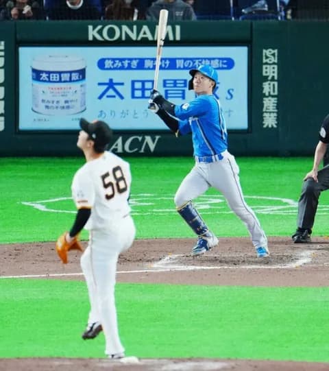 【日本ハム】矢澤宏太、OP戦1号は「完璧でした」　“憧れ”長野の引退試合で自慢の打撃披露