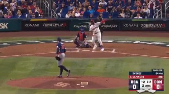 ドミニカ・カミネロ、アメリカのエース・スキーンズから先制弾ｗｗｗｗｗｗｗｗｗｗ