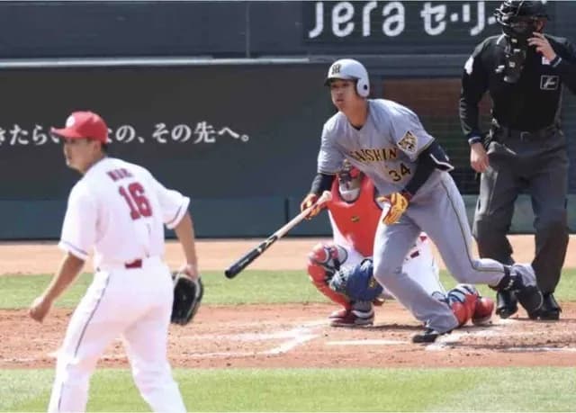 阪神・岡城快生が侍不在の合間に猛アピール!　3戦連続安打で打率・400「粘っていい結果になった」