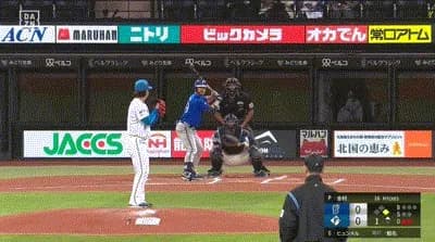 【日本ハム対DeNAオープン戦】DeNA・ヒュンメル、二試合連発となるオープン戦第2号先制ソロホームラン！！！！！！！！！！！！！！