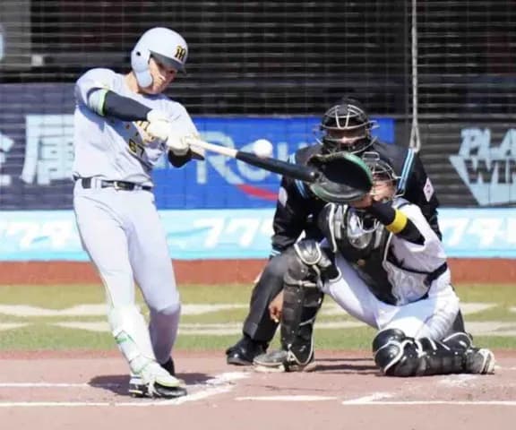 【阪神】高寺望夢OP戦１号２ランで４戦連続安打「結果を残していければ」左翼定位置争いへ