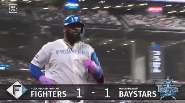 【日本ハム対DeNAオープン戦】日本ハム・レイエス、DeNA・コックスからオープン戦第2号同点ソロホームラン！！！！！！！！！！！！！！