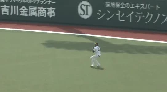 ホークス・オスーナ（18歳）、とんでもない大遠投ｗｗｗｗｗ