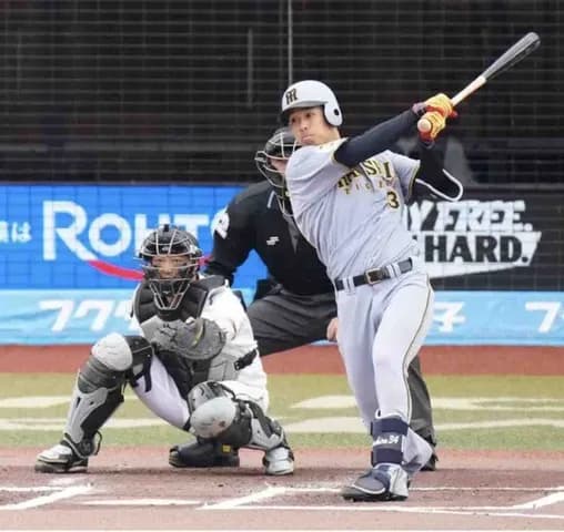 【阪神】岡城快生が途中出場で５戦連続安打「初球から振っていくだけ」開幕１軍へ反省も忘れず