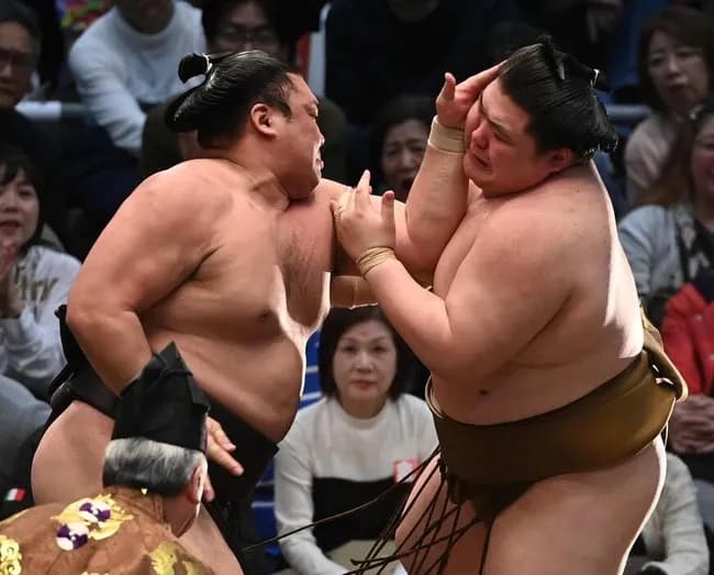 【相撲】春場所13日目　霧島が3度目Vに王手　王鵬下し1敗死守　琴勝峰敗れ2敗勢消える　安青錦は琴桜との大関対決制す