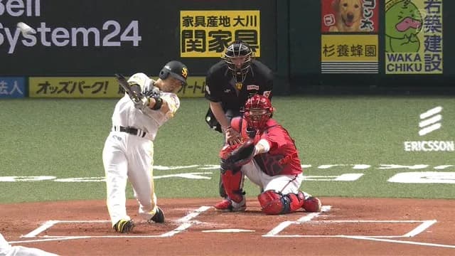 近藤健介、復帰戦でさっそくツーベースｗｗｗｗ