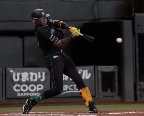 【日本ハム】水谷　3安打で「上がり調子」　古巣との開幕スタメンへラストスパート
