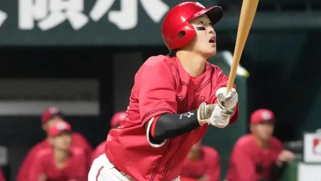 カープ小園は開幕までに復調できる？小園｢(感覚が)いいとは言えない」