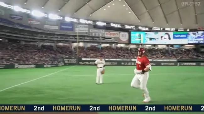 【巨人対楽天オープン戦】楽天・ボイト、巨人・則本からオープン戦第2号勝ち越しソロホームラン！！！！！！！！！