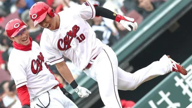 カープ佐々木泰『開幕4番』決定！新井監督「4番じゃない。あくまでも4番目」