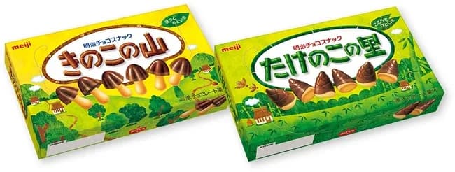 ぶっちゃけ、きのこの山とたけのこの里って