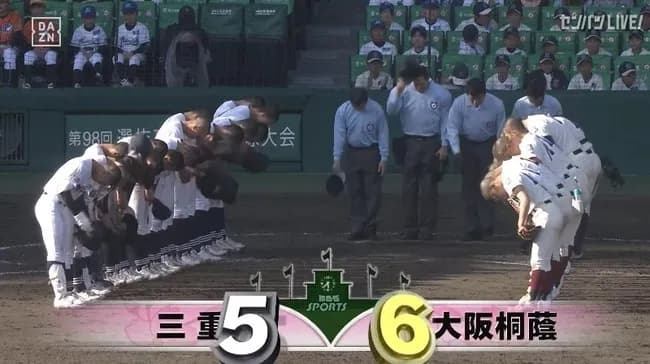 【センバツ高校野球】大阪桐蔭が辛勝　延長十回タイブレークの末に三重を下す