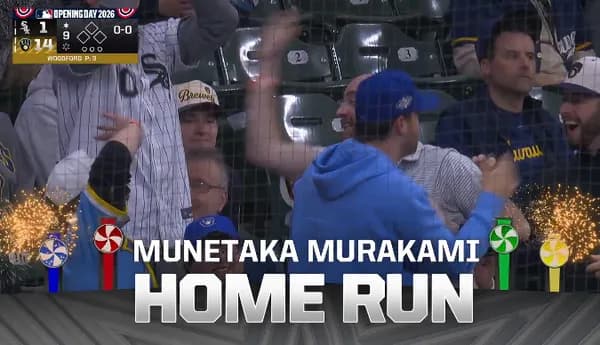 【朗報】村上、デビュー戦でホームラン