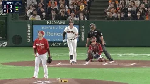 NPB2026シーズン、第１号は巨人・キャベッジの先頭打者ホームランｗｗｗ