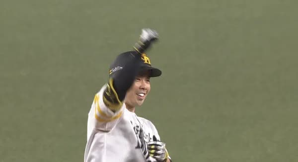 近藤健介が走者一掃のタイムリー！！周東速すぎるｗｗｗｗｗｗ