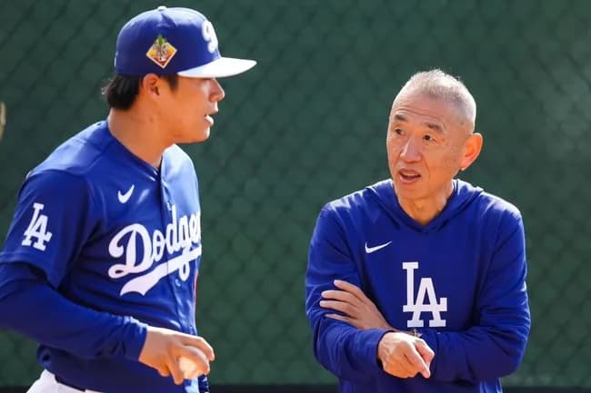 ドジャース内で「ヤダセンセイの教え」が広まる　グラスノー「ヤダセンセイの教えは凄いよ」