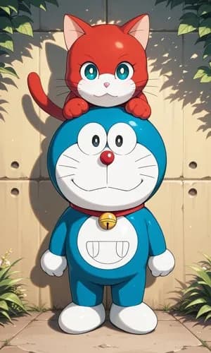 【画像】AI画像生成に「青いたぬきのロボット」を描かせた結果ｗｗｗｗｗｗｗｗｗｗ