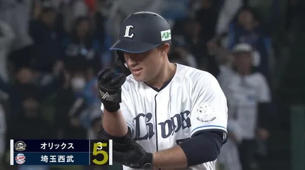 西武・林安可、勝ち越し2点タイムリー！これは台湾の至宝