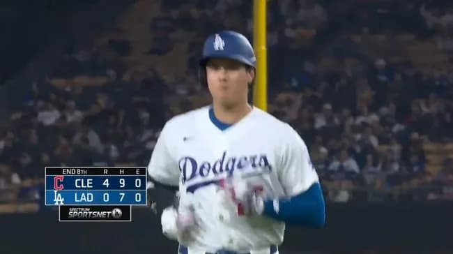 大谷翔平、第四打席はセンターフライ