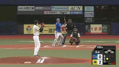 【阪神対DeNA1回戦】DeNA・筒香、阪神・才木から今季第1号ソロホームラン！1点差に詰め寄る！！！！！！！！！！！