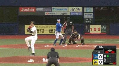 【阪神対DeNA2回戦】DeNA、初回に筒香のタイムリーで先制！！！！！