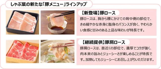 【悲報】しゃぶ葉『豚バラ』一時休止で『豚ロース』提供へ
