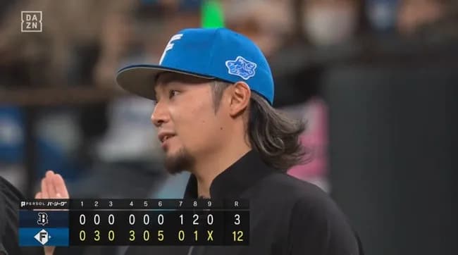 【日本ハム対オリックス1回戦】日本ハム打線爆発１２得点大勝で今季初２連勝！万波３ラン＆郡司ソロで２３年ぶり７戦連続本塁打　驚異的破壊力７戦１８発！