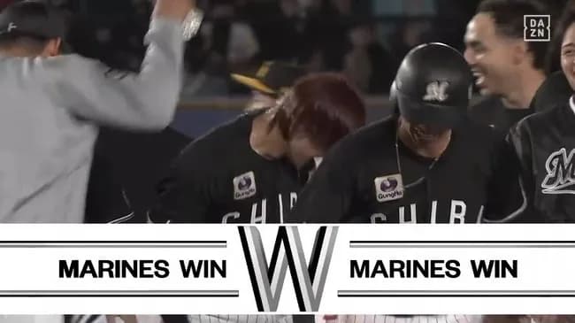 【ロッテ対ソフトバンク1回戦】ロッテ・藤原、逆転サヨナラタイムリー！！！！！！！！！！！！！！！！！！！