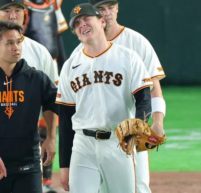 【巨人】ハワードが出場選手登録抹消　先発した４日のＤｅＮＡ戦で右足を痛め負傷交代