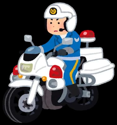 【悲報】警官、青切符切るために自転車を白バイで追跡ｗｗｗｗｗｗ