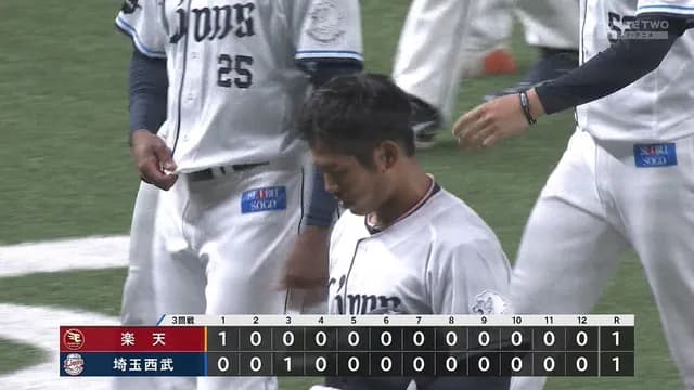西武・桑原、孤軍奮闘…　同点ホームラン＆5出塁も実らず引き分け