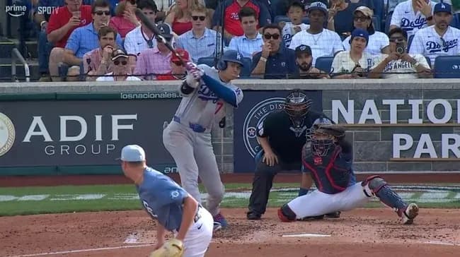 大谷翔平、第四打席は二試合連続マルチ安打となるライト前ヒット！！！！！！