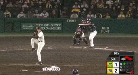 ヤクルト、１点ビハインド無死１，２塁で今季初の犠打