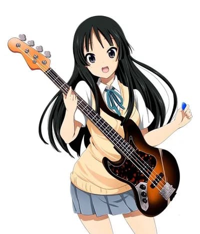 【悲報】「秋山澪」のキャラとデザイン、現代で見てみるとキツい…