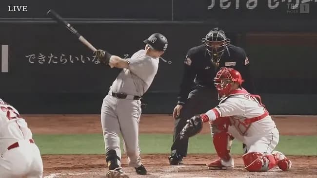 泉口友汰　打率.325（40‐13）3本　OPS.1.013