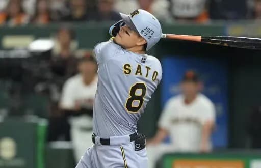 得点圏打率　佐藤輝明.556　木浪聖也.545 ← こいつらwwwwwwwwwww