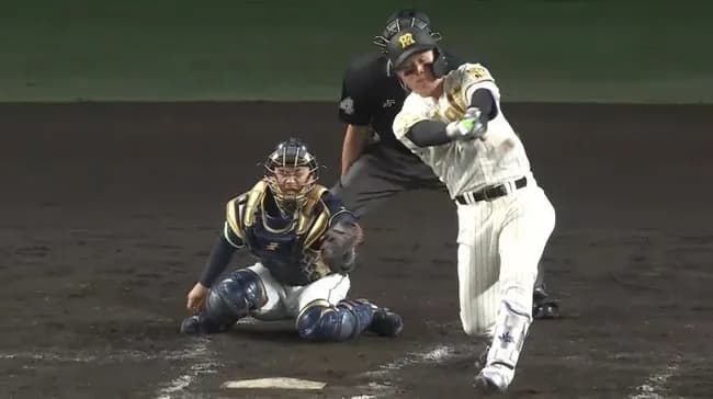 【阪神対ヤクルト3回戦】阪神・森下翔太、ヤクルト・奥川から第4号先制ソロホームラン！！！！！！！！！！！！！！！！