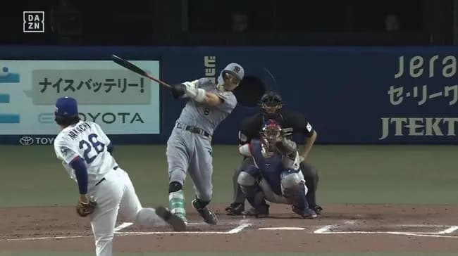 【中日対阪神2回戦】阪神・佐藤輝明、中日・仲地から第2号3ランホームラン！リードを6点に広げる！！！！！！！！！！！！！