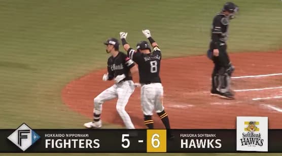 欲しかった追加点！！周東佑京の2ランホームラン！！