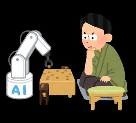 プロの世界の将棋やチェスですら事前にAI学習して期待値高い手打ったりするのに