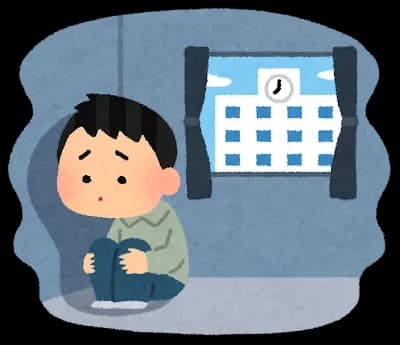 不登校ワイの一日