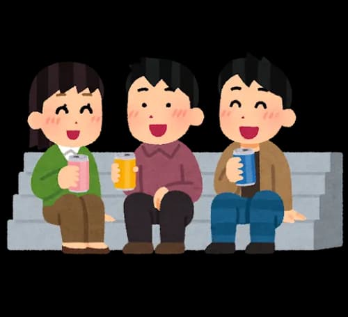 日本って路上で缶チューハイ飲みながら歩いてもOKなの最高だよねｗｗｗ