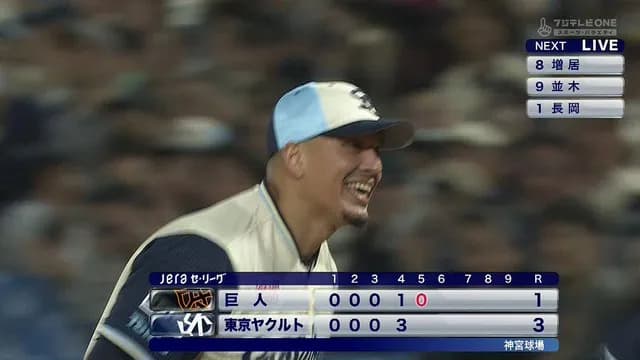 ヤクルト・オスナ、攻守で躍動