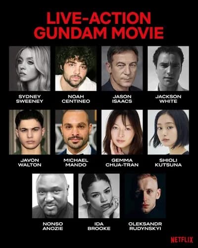【悲報】実写ガンダム(Netflix)のキャスト、誰が誰だよｗｗｗｗｗｗｗｗｗｗ