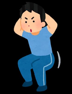 今から筋トレする