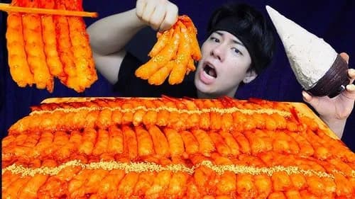 【動画】海老を食いまくった美女さん、手がとんでもないことになってしまうｗｗｗｗｗｗｗｗｗｗ